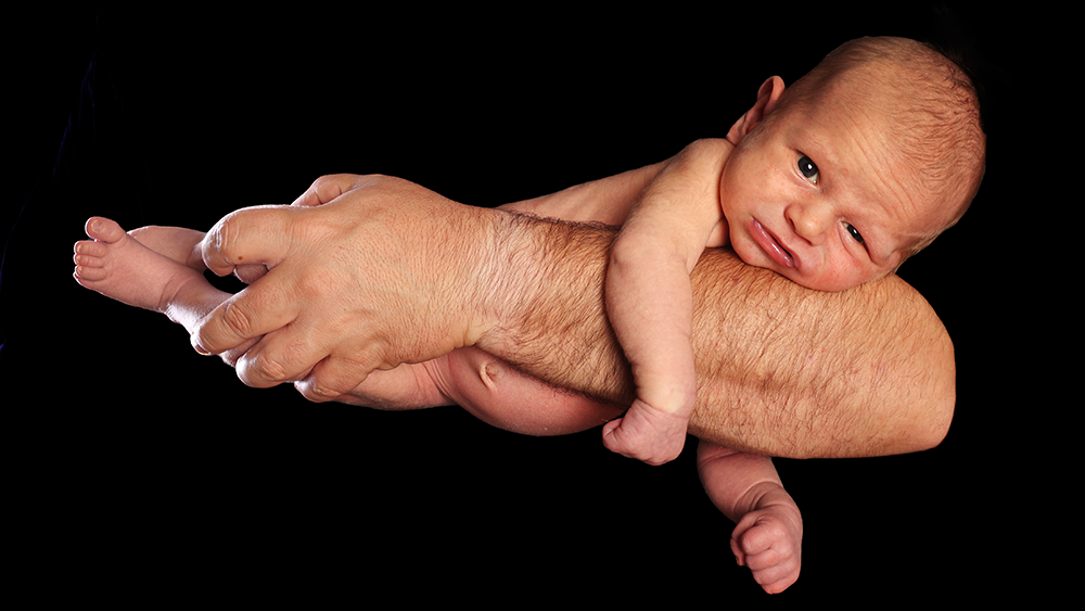 Babyshooting Hamburg – Neugeborenes im Fotostudio