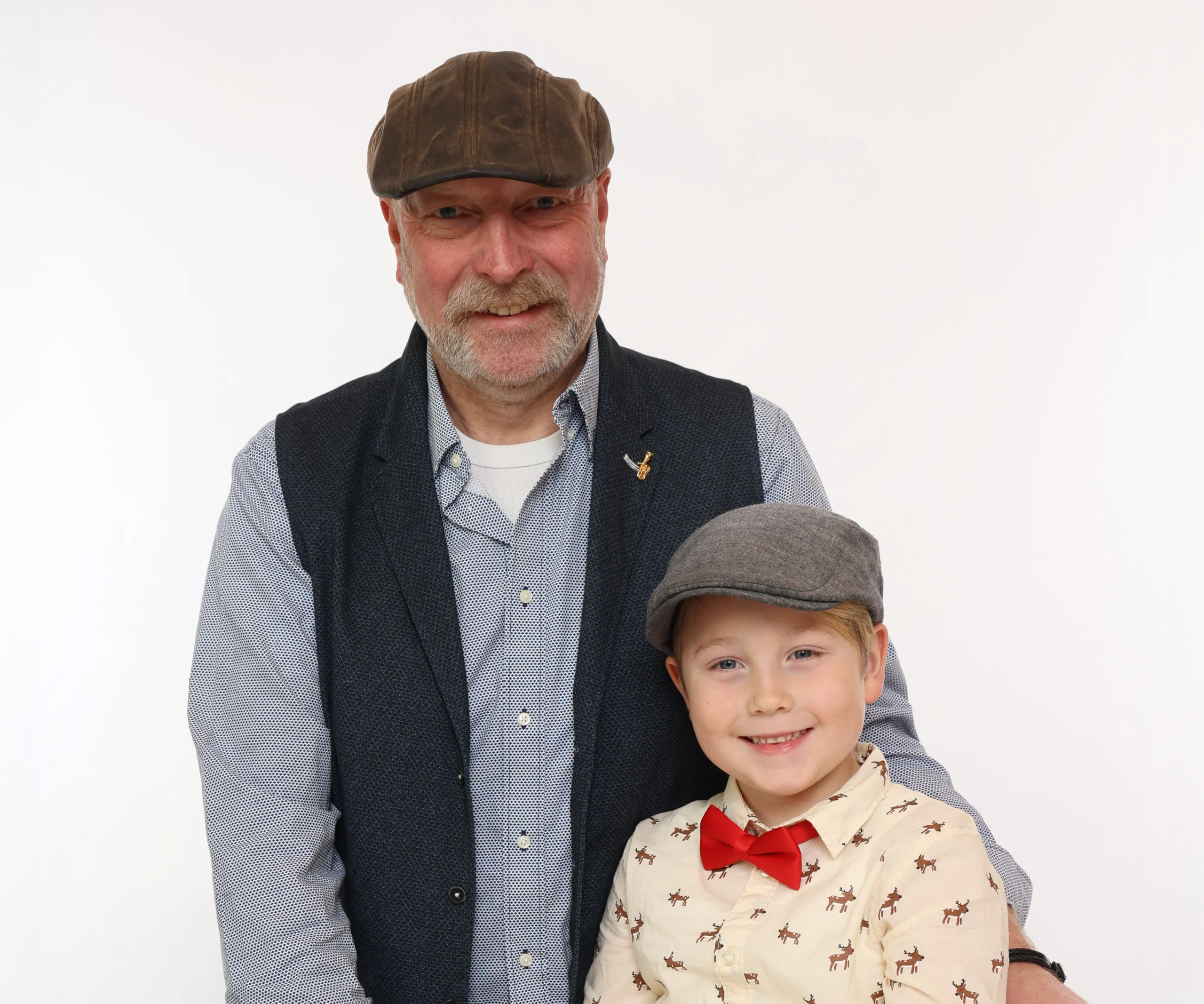 Familienshooting Hamburg – Opa und Enkel beim Fotoshooting
